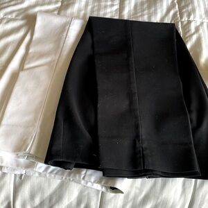 Two pairs side slit slacks